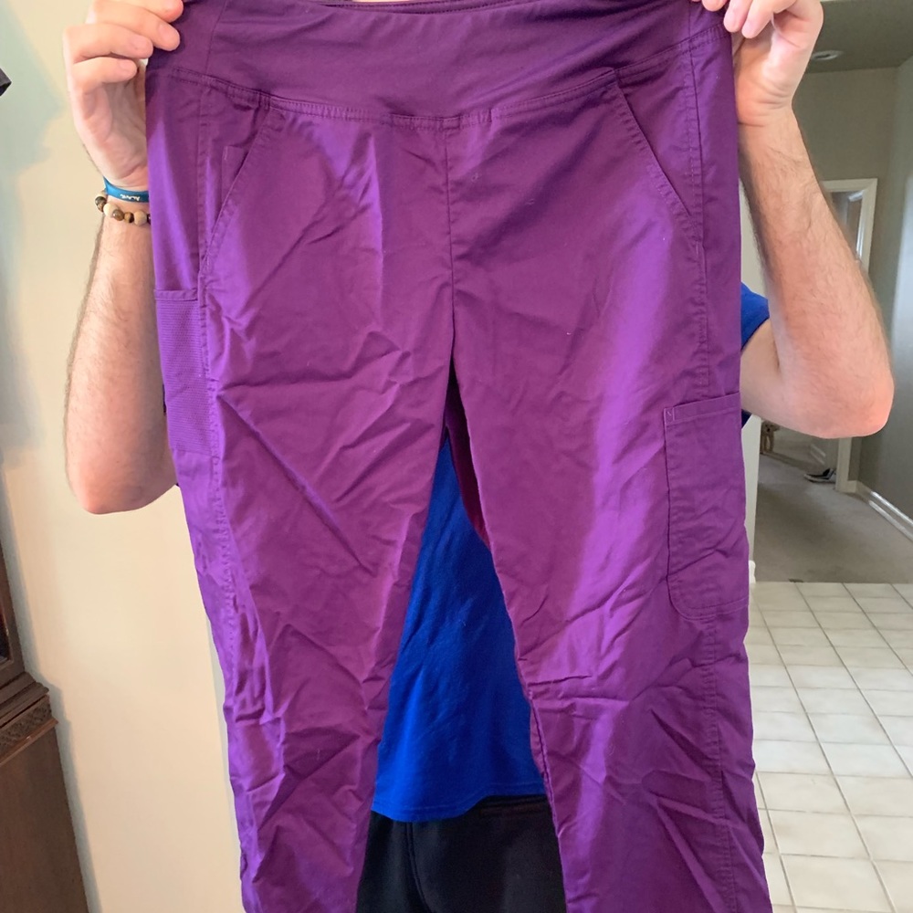 Purple Scrub set